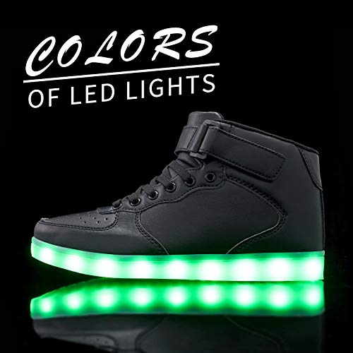 Mould King High Top LED Light Up Shoes USB Rechargeable Glowing