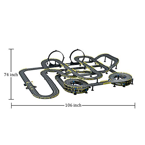 MOTION 1:43 Remote Control Track Slot Car Toy(1102.36 Inches)