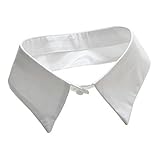 Joyci European New Women's Girls Faux False Collar Lapel Choker Peter Pan Necklace (01)