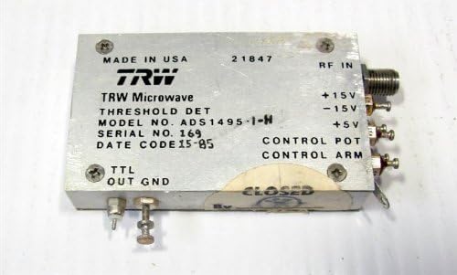 TRW Microwave 120227 Threshold Detector Model ADS1495-1-H