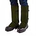 Crackshot Unisex Adults Snake Bite Proof Lightweight Breathable Water-Resistant Guardz Armor Leg Gaiters, Olive Green, Large