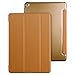 iPad Air 2 Case, ESR Smart Case Cover [Synthetic Leather] Translucent Frosted Back Magnetic Cover with Auto Sleep/Wake Function [Ultra Slim][Light Weight] (Mocha Brown)