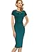 VfEmage Womens Elegant Vintage Hollow out Embroidered Casual Party Dress
