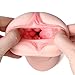 ZEMALIA Pocket Pussy Male Masturbator Cup Adult Sex Toys for Men 3D Realistic Blowjob Clitoris Vagina and Mouth Love Doll Pussey Masturbation Stroker for Intense Stimulation