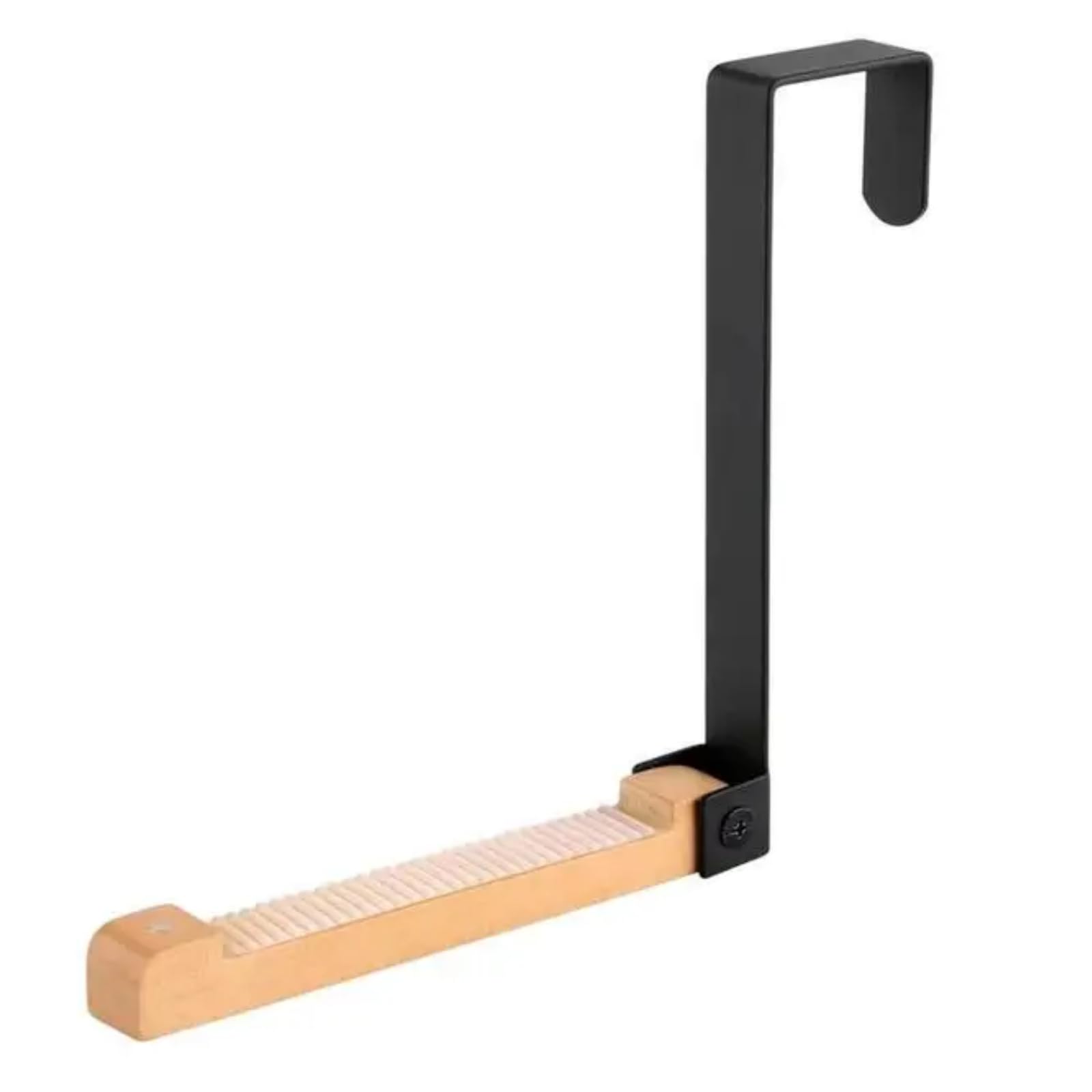 GOWEILE Over Door Hanger Foldable Over Door Hooks for Clothes Over Door Towel Rack Foldable Over Door Drying Laundry Rack Hooks,Bathroom Door Hook for Coat Towel Bag