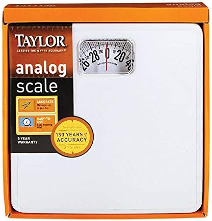 Amazon.com : Taylor Scale Basic Analog 300 Lb. Capacity Solid Steel