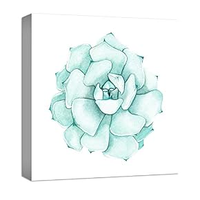 NWT Canvas Wall Art Beautiful Cactus Painting Artwork...
