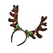 TOYMYTOY Christmas Headband Reindeer Antler Hair Hoop Headpiece for Christmas Party