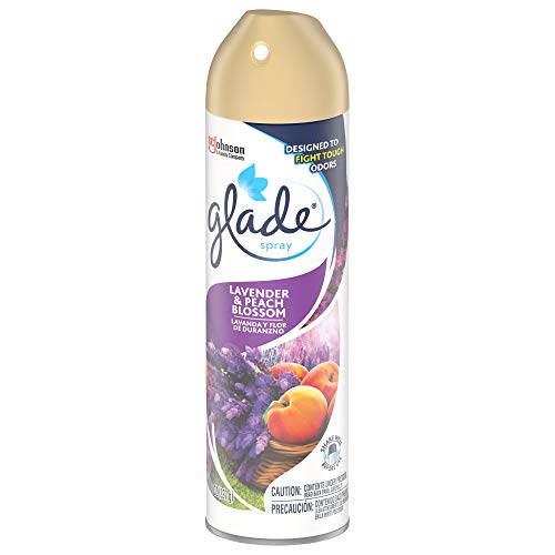 Glade Air Freshener, Room Spray, Lavender & Peach Blossom, 8 Oz, 12