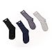 QIAN SOU Mens Socks High Grade Casual Crew Socks Cotton Socks for Men Workout Socks for Men 5 pack