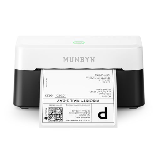 MUNBYN Bluetooth Thermal Label Printer RW403B
