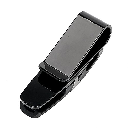 VT BigHome Portable Fastener Cip Eyeglasses Clip Ticket Card Clamp ABS Car Glasses Cases Black Car Sun Visor Sunglasses Holder