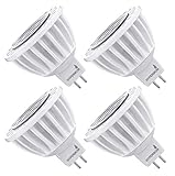 4-Pack of Hyperikon MR16 LED 7-Watt (50-Watt Replacement), 3000K (Soft White Glow), CRI90+, 470lm, Flood Light Bulb, Dimmable, UL-Listed and FCC Approved