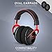 Micro Suede Replacement Ear Pads for HyperX Cloud & Alpha, ATH M50X, Steelseries Arctis, Logitech G Pro & More Headphones, Soft Velour, Memory Foam & Long Lasting Earpads by Brainwavz