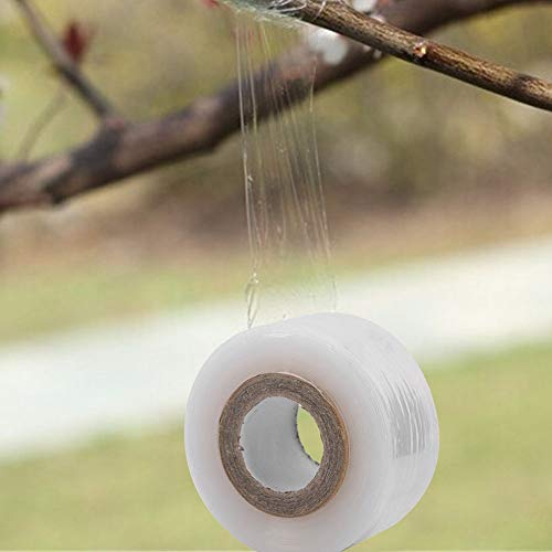 Jeffergarden Garden Tools Fruit Tree Grafting Secateurs, Graft Branch Gardening Belt PVC Tie Tape - Thumbnail 2
