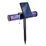 BATTOP Solar LED Mosquito Killer Lamp Bug Zapper Light