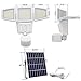 Upgrade Solar Lights Outdoor, Lovin Product Ultra Bright 182 LED Solar Motion Sensor Lights; Wide Angle Illumination/ 3 Adjustable Heads, Security Solar Wall Lights for Driveway, Deck