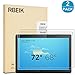[2PACK]RBEIK 9H Hardness Anti-Scratch Anti-Fingerprint Glass Easy-Install Screen Protector Tempered Glass for Lenovo Smart Tab M10 Tablet 2018 (Model: TB-X605F)