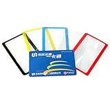 Honmofun 3 Times Magnifying Glass Reading Magnifier Magnified Reading Glasses Diamonds Coins Miniatures Engravings Markings Magnifying Glass for Reading Random Color