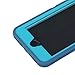 Co-Goldguard Case for iPhone 7 No Screen Heavy Duty for iPhone 8 Case Durable 3 in 1 Hard Cover Dust-Proof Shockproof Drop-Proof Scratch-Resistant Shell (Blue)
