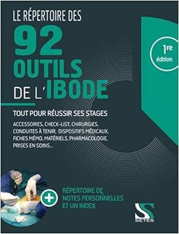 Amazon Fr Le Repertoire Des 92 Outils De L Ibode Salle Karine Livres