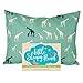 Little Sleepy Head Toddler Pillowcase 13x18-100% Organic Cotton & Hypoallergenic - Giraffe Family