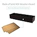 VPACK Business Card Holder Organizer with Up to 1000 Cards, Removable Dividers Business Card Case Holder Water Resistance Card Storage Box Organizer Office Business Card Holder(Black)