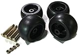 4 Pack Mower Deck Wheels Bolts Replacement for Cub Cadet RZT50 RZT54 LT1050 SLT1554 753-04856A