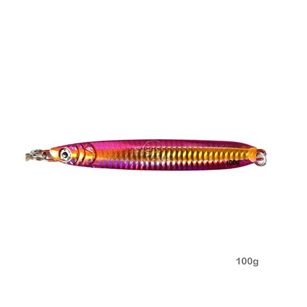 Fish-WOW-4pcs-100g-Fish-Metal-Butterfly-35oz-Knife-Jig-with-two-Assist-Hooks-4-colors