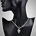 CHUVORA 925 Sterling Silver Detailed Medieval Dragon Luck Wisdom and Longevity Pendant Necklace, 18 inches