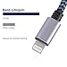 Cordify 3 Pack 6FT Nylon Braided 8Pin Lightning to USB Charging Cable Cord with Aluminum Connector Compatible with iPhone 7/7 Plus,6/6s/6 Plus/6s Plus, 5c/5s/5/SE, iPad Air/Mini, iPod Nano/Touch