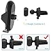 Wireless Car Charger Mount, AINEED 15W Qi Fast Charging Auto Clamping Handsfree Air Vent Phone Holder Compatible with iPhone 11/11Pro/11Pro Max/Xs Max/XS/XR/X/8/8+, Samsung S10/S10+/S9/S9+/S8/S8+