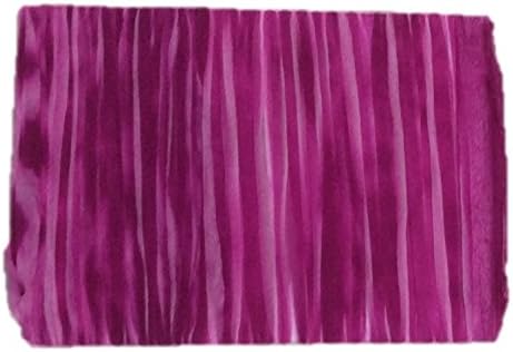 Nylon Stocking Fabric Tie-Dyeing Flower Floral High Stretch Plain DIY Material Violet Jam Mulberry Magenta Spandex (3 Mulberry)