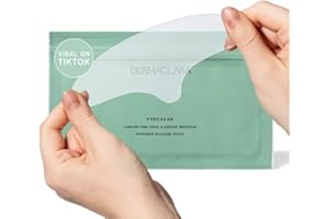 Dermaclara Forehead Wrinkle Patch - Silicone Fusion Treatment Forehead Patches for Wrinkles & Fine Lines - Anti-Wrinkle Patches for Pregnancy Safe SkinCare - Reusable up to 30 Times