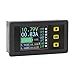 DROK Digital Multimeter Charge-Discharge Battery Tester, LCD Color Screen Voltmeter Ammeter DC 0-90V 0-20A Volt Amp Watt Time Capacity Electricity Meter Monitor