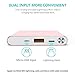 Portable Charger 10000mAh Cell Phone Power Bank Portable Battery Pack External Backup BENANNA Dual Input Compatible with iPhone X XS Max XR 8 7 6 Plus Se 11 10 Android Galaxy iPad - Rose Gold Pink