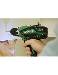 Hitachi DS18DGL   Taladro inalámbrico de iones de litio de 18 V (1 2")