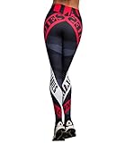 PHOTNO Yoga Pants Women Workout Gym Leggings Fitness Sports Leggings Athletic Pants (M, Multicolor)