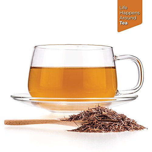 image for Tealyra - Pure Rooibos and Cocoa Blend - Red African Herbal Loos Leaf 