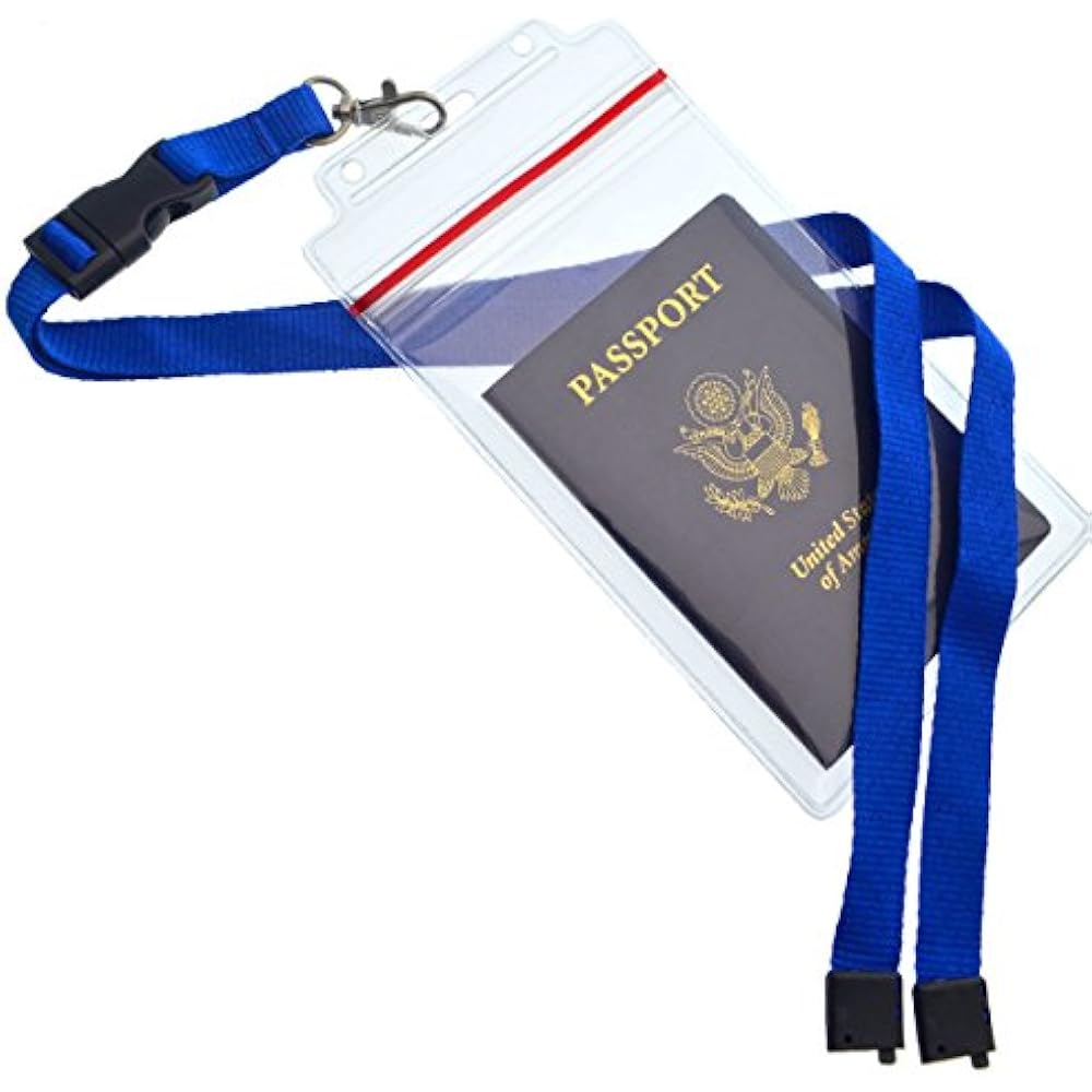 Passport Holders 2 Pack Heavy Duty Water And Tear Resistant With