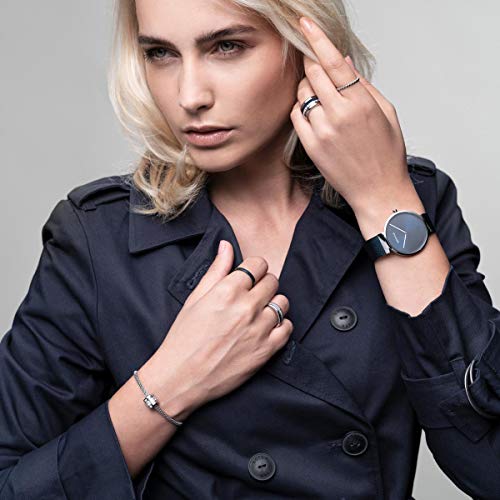 BERING Reloj Analógico Classic Collection para Unisex de Cuarzo con Correa en Acero Inoxidable & Cristal de Zafiro - Imagen 6
