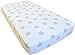 YourEcoFamily Muslin Fitted Crib Sheet - Certified Organic Cotton - Pre-Washed Softest Mattress Sheet for Your Baby, Toddler Boy or Girl (Polar Star)