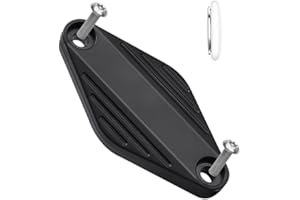 WOKYO Airtag Bike Mount Holder Hidden Case Bike Water Bottle Holder Under Cage Universal Bicycle GPS Tracker Airtag Accessories Waterproof Anti-Theft for Bike (Security Screws & Allen Key Included)