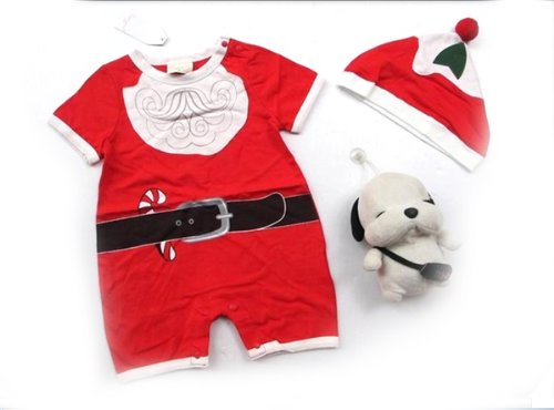 SOPO Cute Baby Boys Romper Christmas Costume Babysuit 6-18m