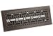 Accord Ventilation AMFRRBB412 Floor Register with Wicker Design, 4-Inch x 12-Inch(Duct Opening Measurements), Oil Rubbed Bronze