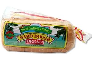 ROYAL CARIBBEAN BAKERY Jamaican Hard Dough Bread (Small 28 Oz. 3 Packs)