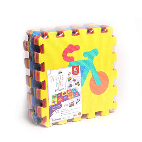 2 Vehicle+Rubber+Puzzle+Interlocking+playmat