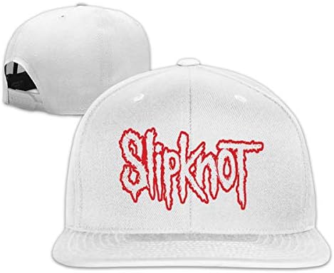 BXNOOD Slipknot Logo Flat Bill Snapback Adjustable Camping Caps Hats Moss Green