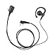 Zeadio® Ear Clip Earpiece Headset PTT for 2 PIN Kenwood Baofeng Puxing Quansheng Weierwei Wouxun Radio Lt-2288 Lt-3107 Lt-3188 Lt-3260 Lt-3268 Etc.