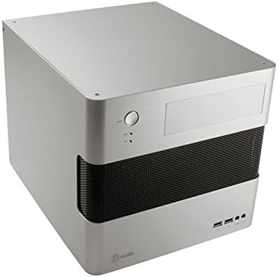 アビー Abee Pcケース Acubic G40 冷却重視キューブ型 マイクロatxケース シルバーアルマイト Ace